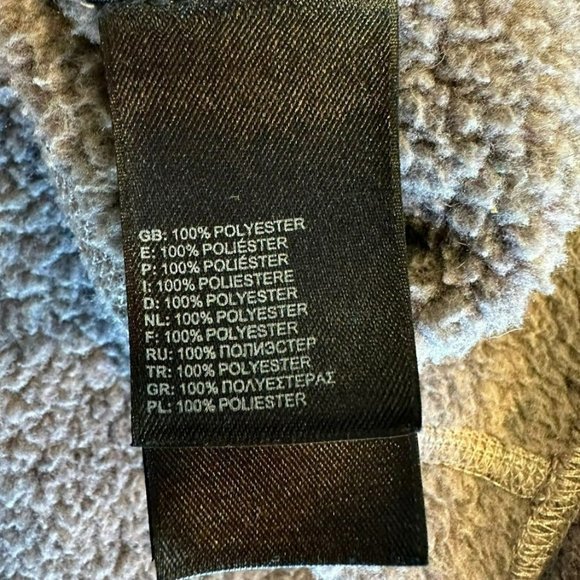 The North‎ Face Purple Full Zip Fleece Lined Hooded Sweater Womens XS - Picture 7 of 7